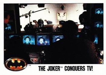 1989 Topps Batman - Collector's Edition (Tiffany) #64 The Joker conquers TV! Front