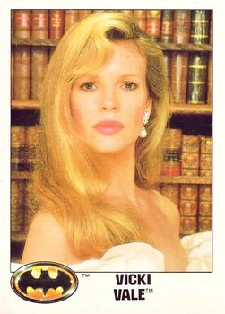 1989 Topps Batman - Collector's Edition (Tiffany) #6 Vicki Vale Front