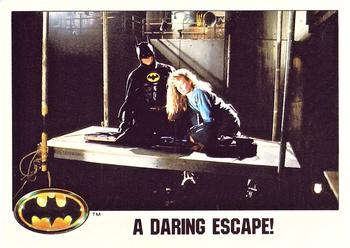 1989 Topps Batman - Collector's Edition (Tiffany) #76 A Daring Escape! Front
