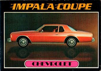 1976 Topps Autos of 1977 #23 Chevrolet Impala Front
