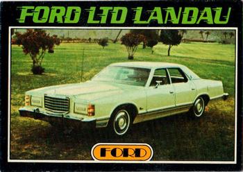1976 Topps Autos of 1977 #30 Ford LTD Landau Front
