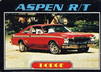 1976 Topps Autos of 1977 #31 Dodge Aspen R/T Front