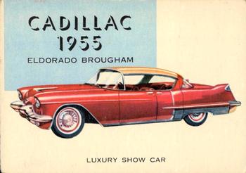 1953-55 Topps World on Wheels (R714-24) #177 1955 Cadillac Eldorade Brougham Front