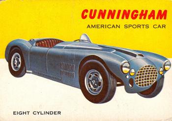 1953-55 Topps World on Wheels (R714-24) #54 Cunningham Sports Car Front