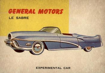 1953-55 Topps World on Wheels (R714-24) #87 General Motors LeSabre Front