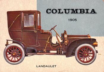 1953-55 Topps World on Wheels (R714-24) #158 1905 Columbia Landaulet Front