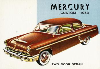 1953-55 Topps World on Wheels (R714-24) #92 1953 Mercury Custom Front