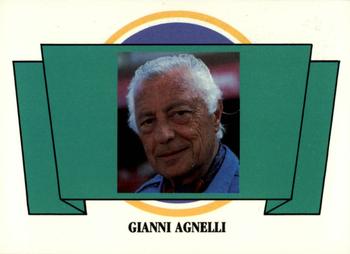 1992 Panini Antique Cars English Version #1 Gianni Agnelli Front