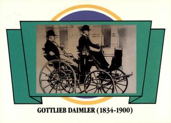 1992 Panini Antique Cars English Version #10 Gottlieb Daimler Front