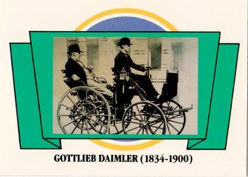 1992 Panini Antique Cars French Version #10 Gottlieb Daimler Front