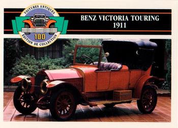 1992 Panini Antique Cars French Version #17 Benz Victoria Touring 1911 Front
