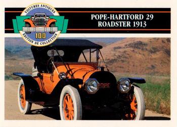 1992 Panini Antique Cars French Version #19 Pope-Hartford 29 Roadster 1913 Front