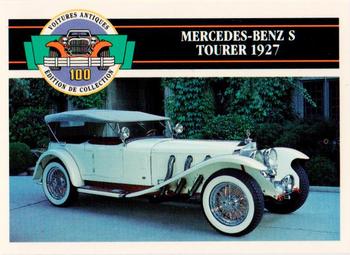1992 Panini Antique Cars French Version #29 Mercedes-Benz S Tourer 1927 Front
