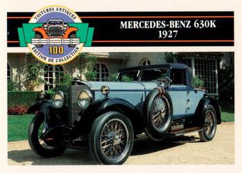 1992 Panini Antique Cars French Version #30 Mercedes-Benz 630K 1927 Front