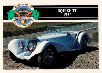 1992 Panini Antique Cars French Version #66 Squire TT 1935 Front