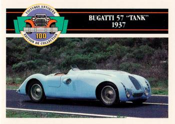 1992 Panini Antique Cars French Version #73 Bugatti 57 