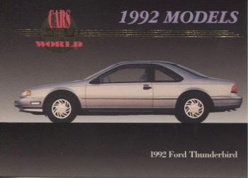 1993 CMK Cars of the World #13 1992 Ford Thunderbird Front