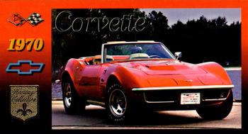 1996 Collect-A-Card Corvette Heritage Collection #25 1970 Corvette Convertible Front