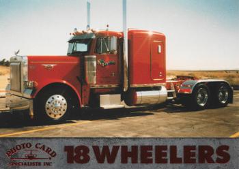 1994-95 Bon Air 18 Wheelers #63 Ken Taylor Trucking - 1987 Peterbilt 379/ 525 Cat Front