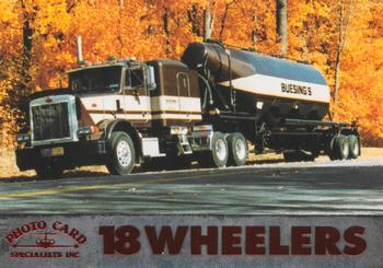 1994-95 Bon Air 18 Wheelers #71 Buesing Bulk Transport, Inc - 1992 Peterbilt 378/ 350 Cat Front