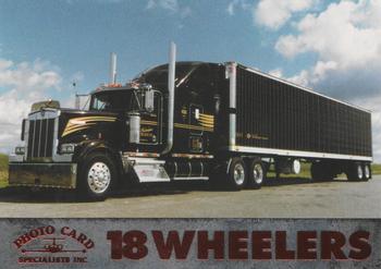1994-95 Bon Air 18 Wheelers #89 M.C. Van Kampen Trucking, Inc - 1994 Kenworth/ 435 Cat Front