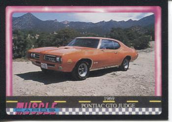 1991 Muscle Cards #9 1969 Pontiac GTO Judge Front