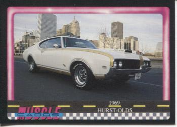 1991 Muscle Cards #11 1969 Hurst Olds Front