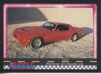 1991 Muscle Cards #12 1973 Pontiac Trans Am Front