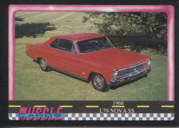1991 Muscle Cards #18 1966 Chevrolet Nova SS Front