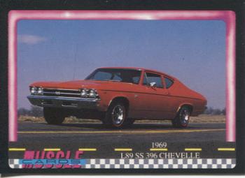 1991 Muscle Cards #19 1969 Chevrolet Chevelle SS396 Front