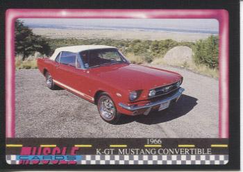 1991 Muscle Cards #28 1966 Ford Mustang Convertible Front