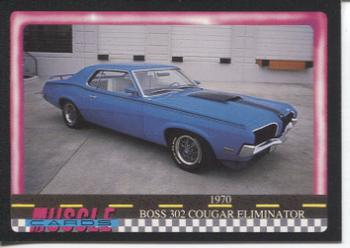 1991 Muscle Cards #36 1970 Mercury Cougar Eliminator Front
