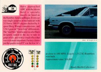 1991 Muscle Cards #38 1969 AMC SC/Rambler Back