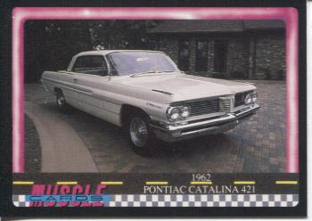 1991 Muscle Cards #50 1962 Pontiac Catalina Front