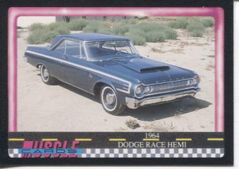1991 Muscle Cards #53 1964 Dodge Race Hemi Front