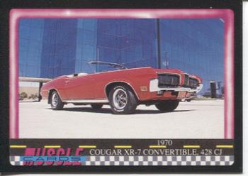 1991 Muscle Cards #62 1970 Mercury Cougar XR-7 Conertible Front