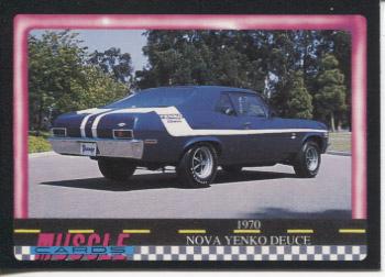 1991 Muscle Cards #77 1970 Yenko Chevrolet Nova Front