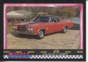 1991 Muscle Cards #79 1970 Chevrolet El Camino Front