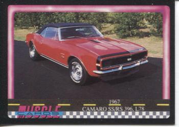 1991 Muscle Cards #80 1967 Chevrolet Camaro SS/RS Front