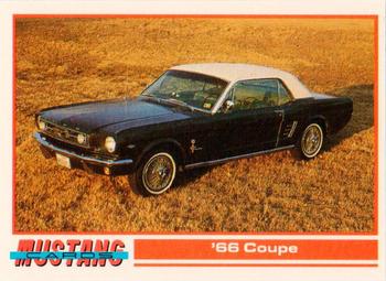 1992 Performance Years Mustang Cards #7 '66 Coupe Front