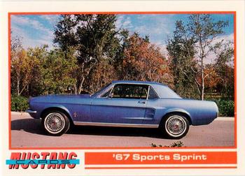 1992 Performance Years Mustang Cards #17 '67 Sports Sprint Front