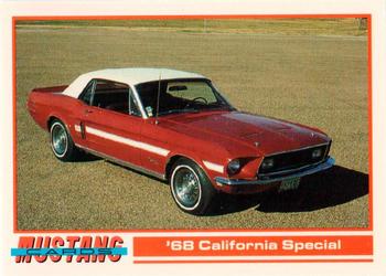 1992 Performance Years Mustang Cards #20 '68 California Special Front