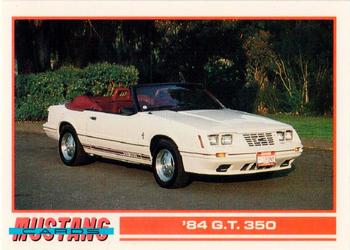 1992 Performance Years Mustang Cards #59 '84 G.T. 350 Front