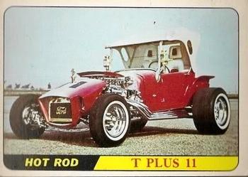 1968 Topps Hot Rods #5 T Plus 2 Front