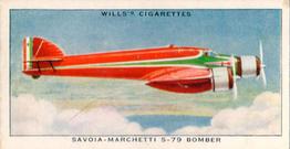 1938 Wills's Speed #14 Savoia-Marchetti S-79 Bomber Front