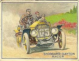 1911 Turkey Red Automobile Series (T37) #NNO Stoddard-Dayton Front