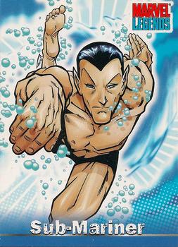 2001 Topps Marvel Legends #6 Sub-Mariner Front