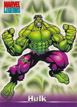 2001 Topps Marvel Legends #8 Hulk Front