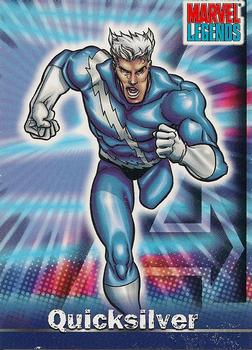 2001 Topps Marvel Legends #18 Quicksilver Front