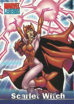 2001 Topps Marvel Legends #20 Scarlet Witch Front